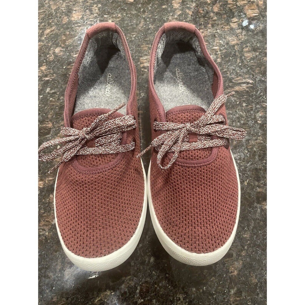 Allbirds  TS W9 Red Sneakers Mesh Lace Up Comfort Activewear Casual Shoes